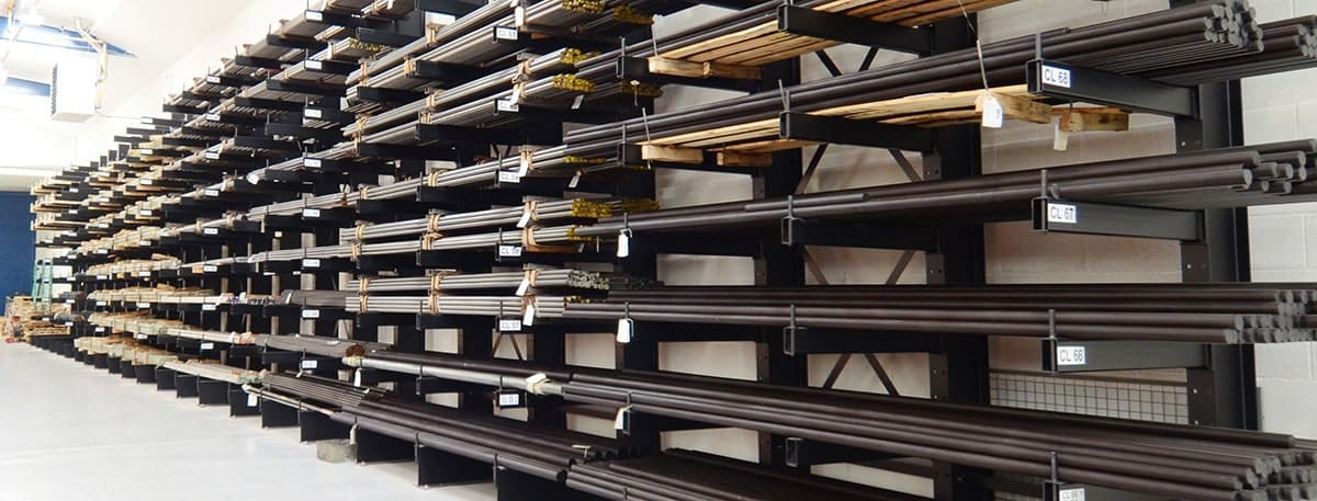 Cantilever Racking installed by Teepee Materials Handling