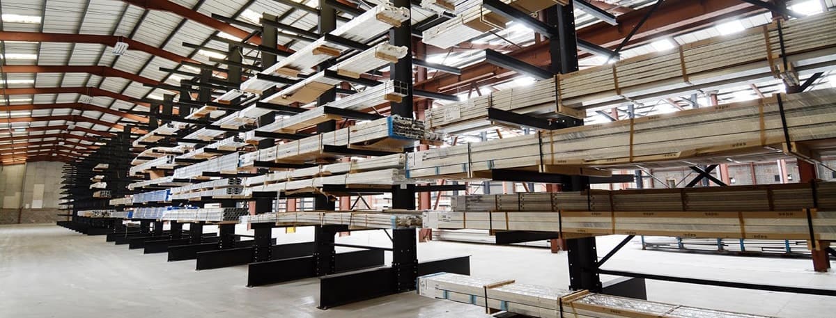 A Cantilever Racking Installation by Teepee Materials Handling