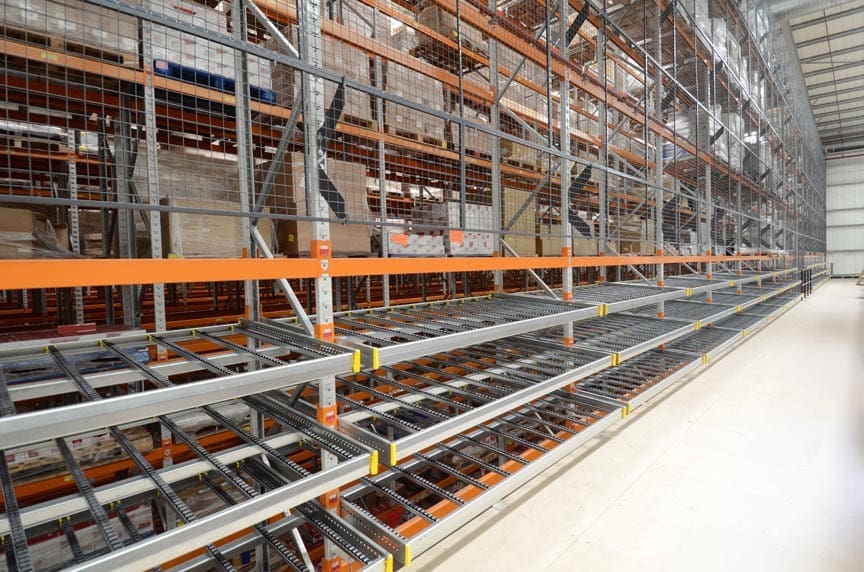 Shelving at Hobbycraft