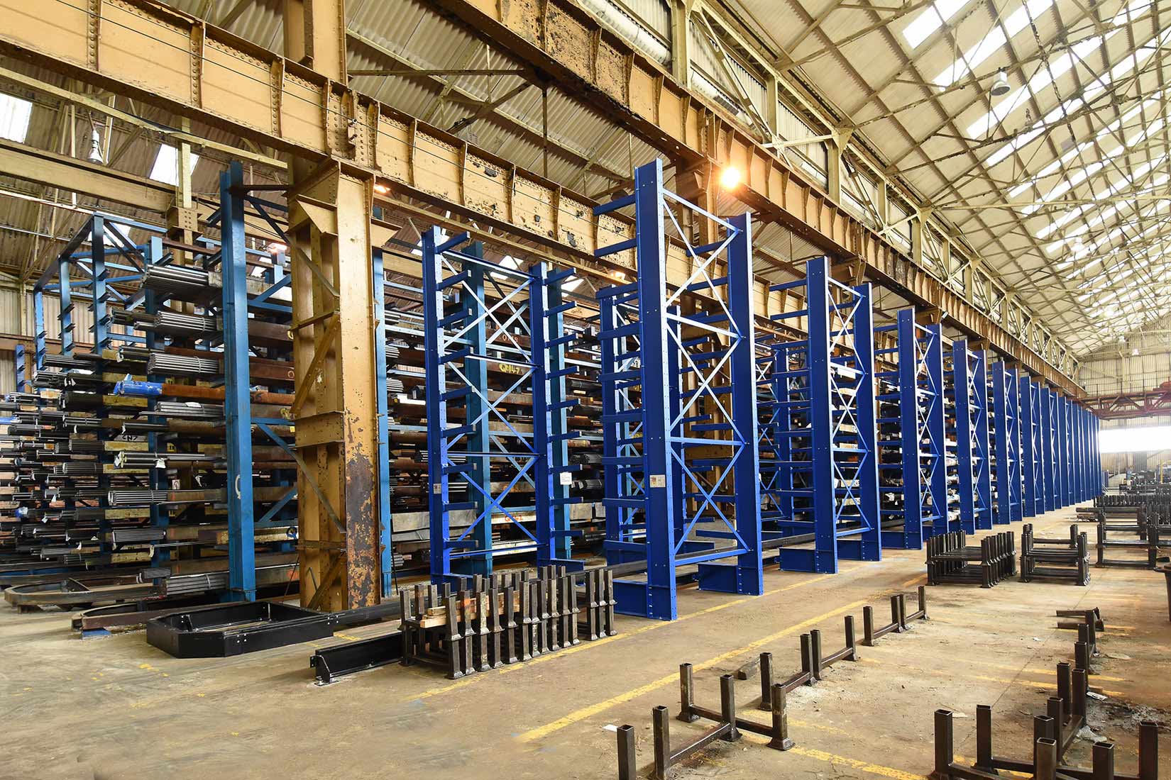 Cantilever Racking at C & S Steels