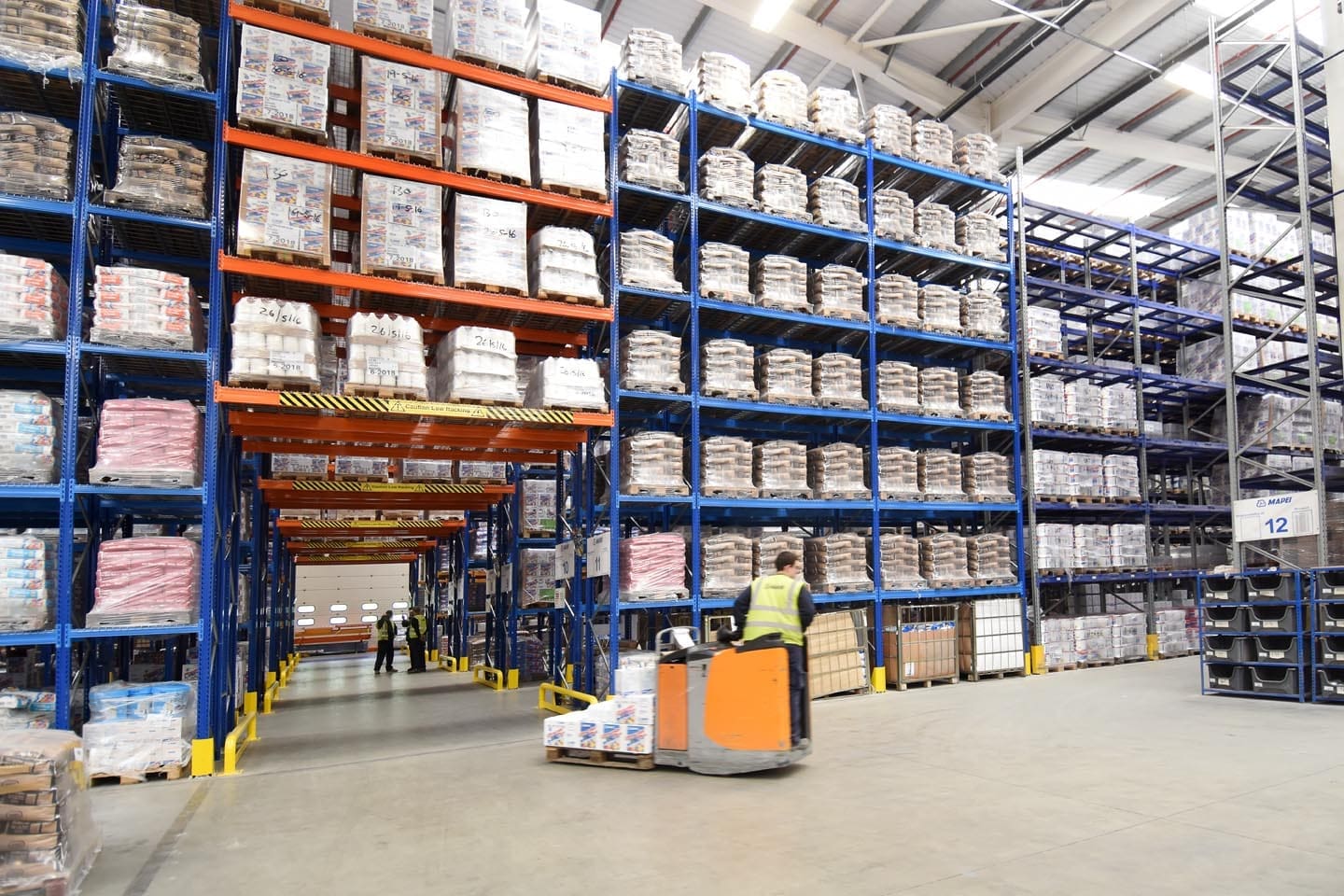 Industrial Pallet Racking at Mapei UK