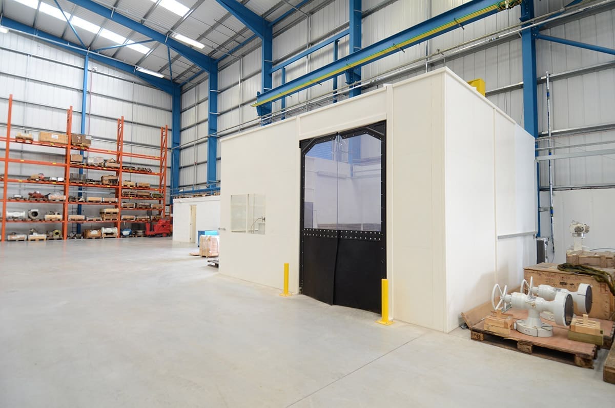 Industrial Partition at Severn Unival