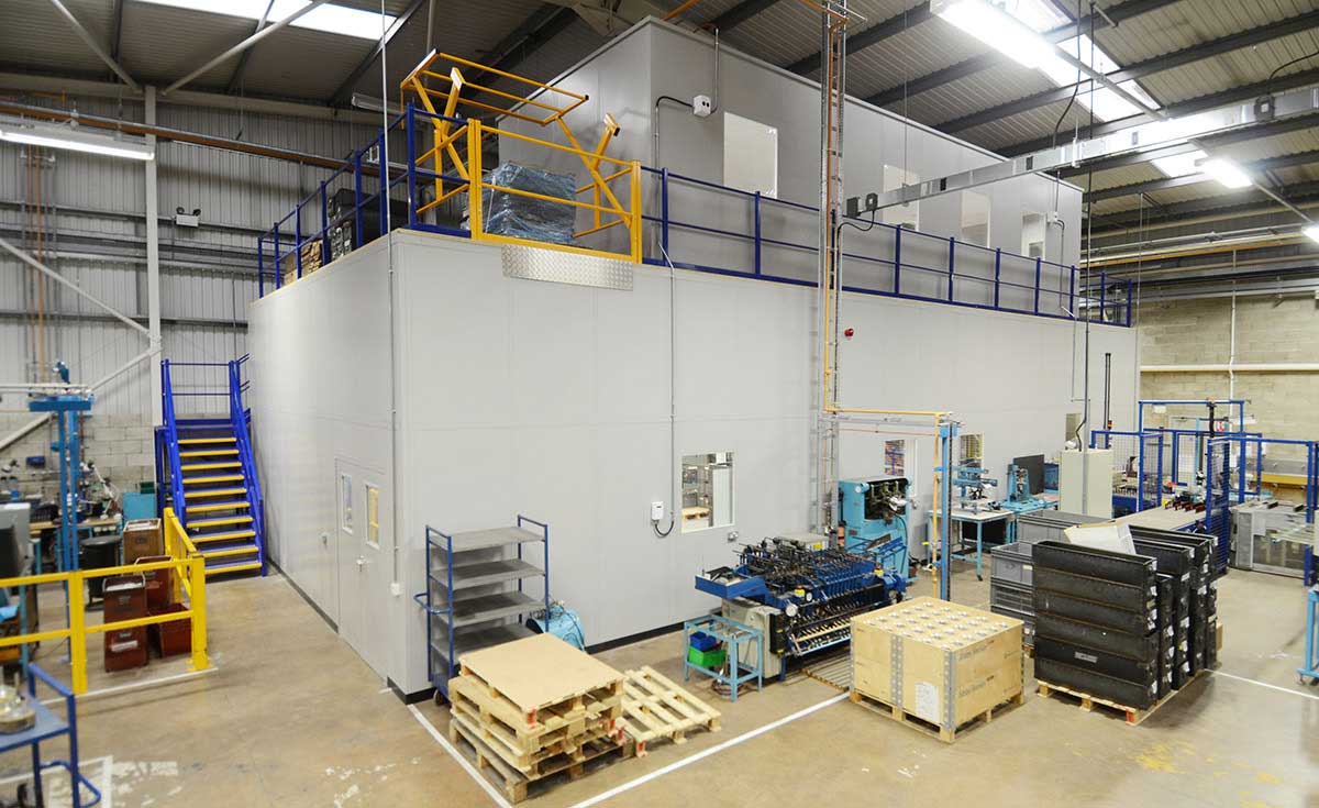 Industrial Mezzanine Floor at SciLabware