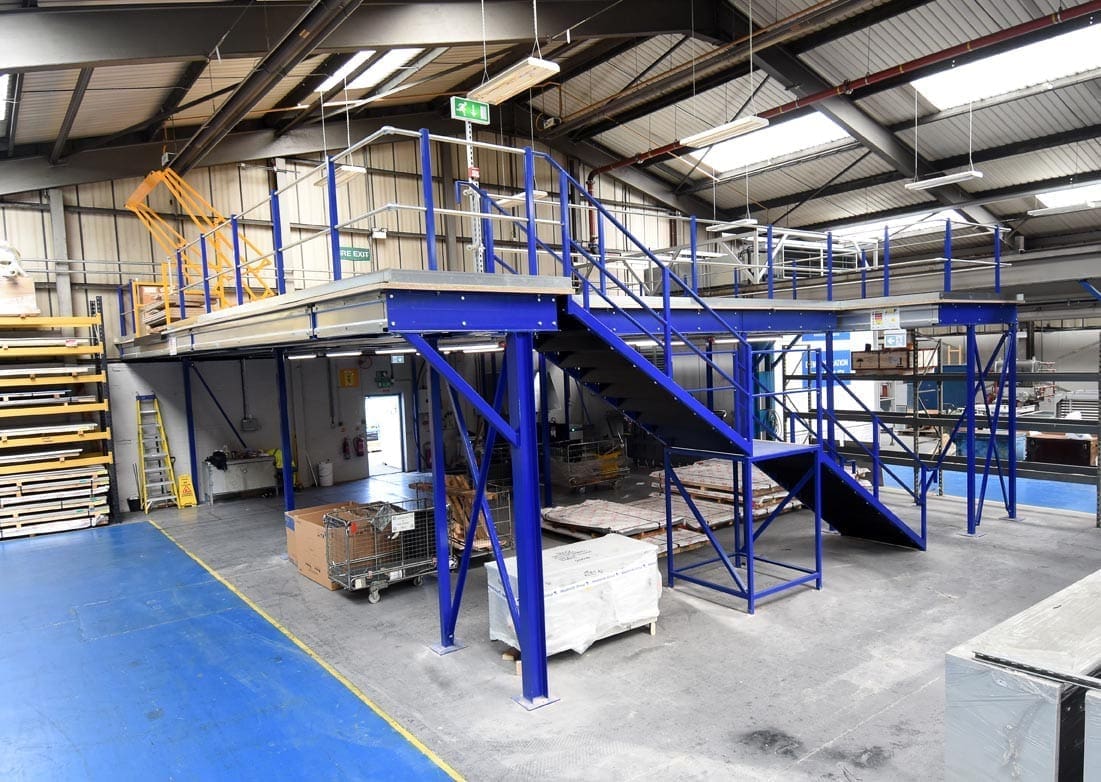Mezzanine Flooring With Stairs at Weatherite Group