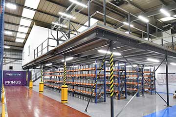 Mezzanine Flooring at A Perry & Co