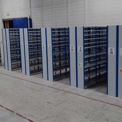 industrial shelving warehouse services birmingham Industrial shelving installed in a Birmingham warehouse as part of Teepee's warehouse services