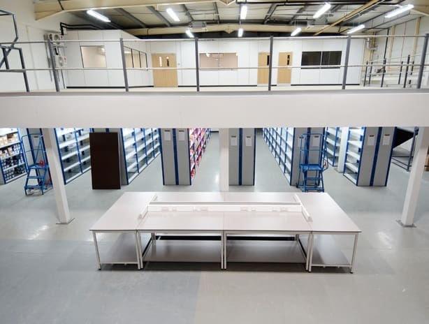 warehouse Office Mezzanine Flooring Mezzanines for Retail