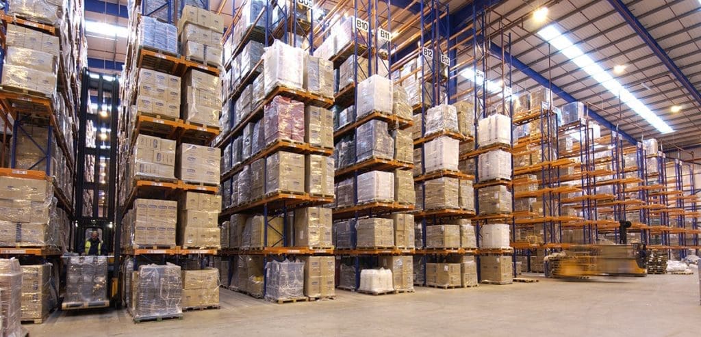 pallet racking installation done by Teepee