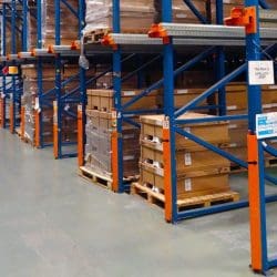 Drive-In pallet racking installed by Teepee Materials Handling
