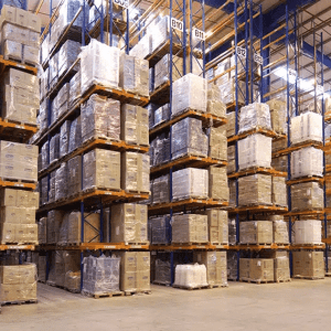 Very narrow aisle racking (VNA) installed by Teepee Materials Handling