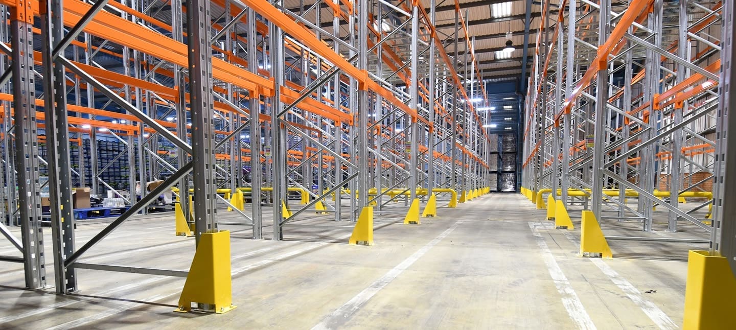 warehouse safety - rack protectors