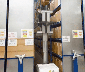 Shelving-systems-shortspan Mobile shelving systems supplied by Teepee