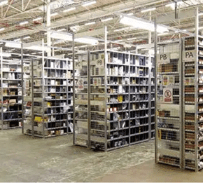 Teepee-shelving-systems Carton live shelving systems supplied by Teepee