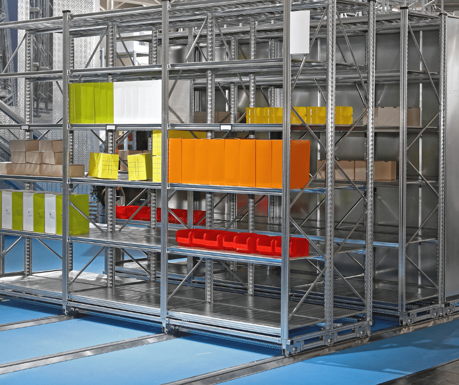 warehouse shelving system