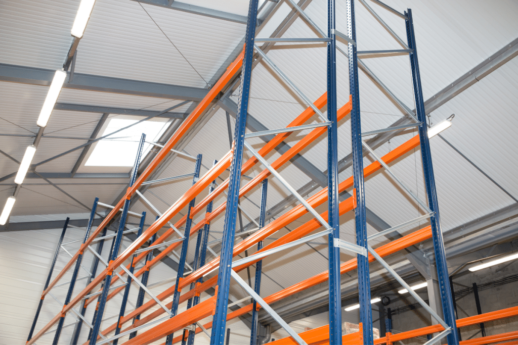 An example of pallet racking supplied by your pallet racking installation near Birmingham specialists Teepee