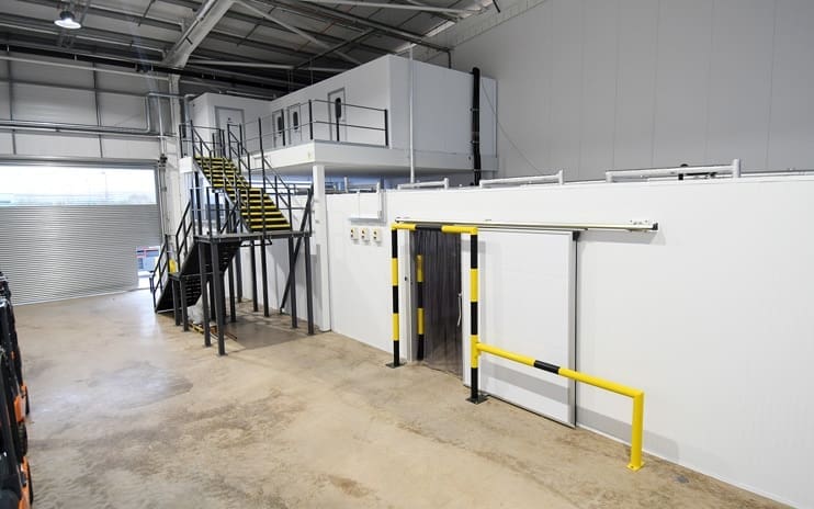 Mezzanine Floors Telford A mezzanine Floor installed in a Telford Warehouse by Teepee Materials Handling