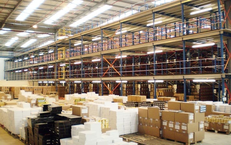 A Pallet racking system installed in a facility in Coventry by Teepee Materials Handling