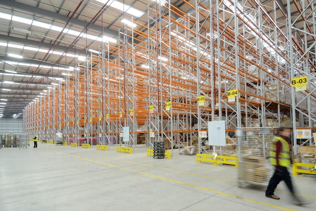 Pallet racking by Teepee Materials Handling: Ecommerce warehouse storage solutions specialists
