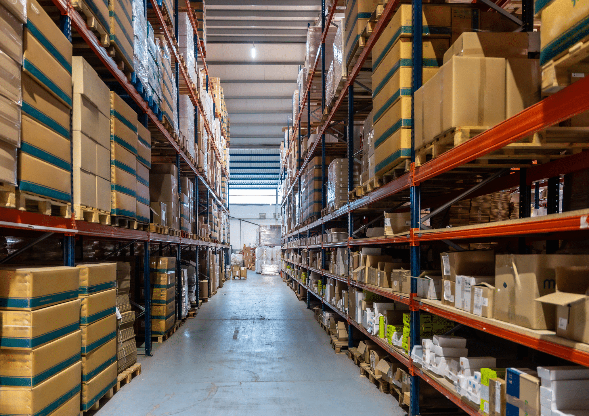 Builders merchants pallet racking installed by Teepee Materials Handling