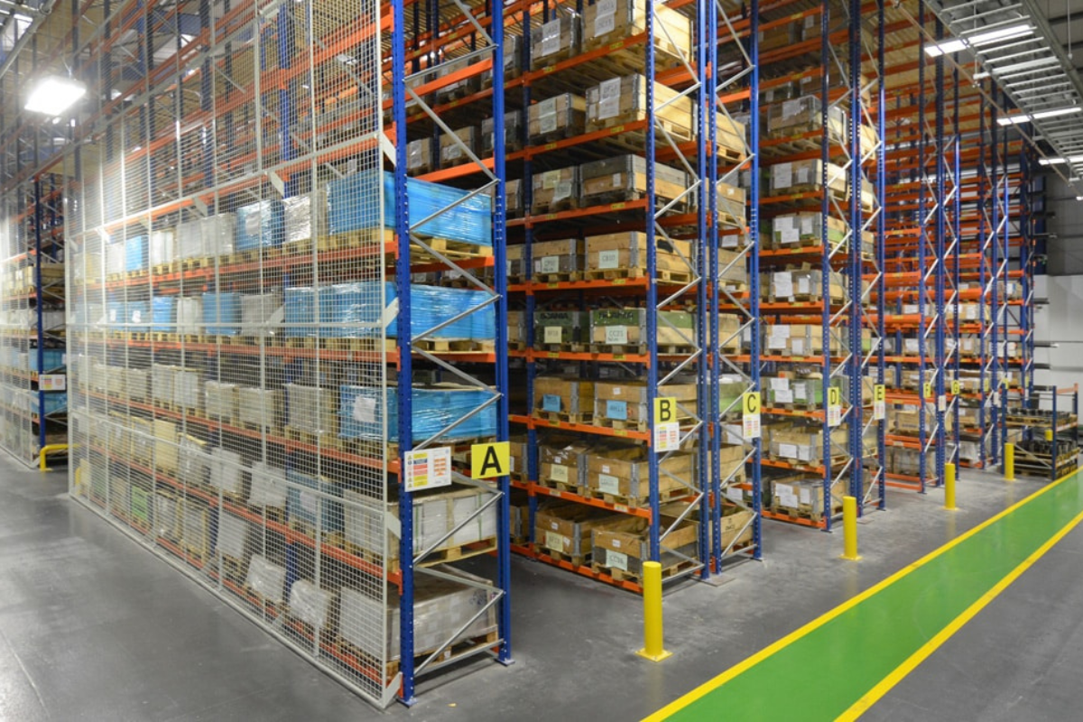 Warehouse racking solutions installed by Teepee Materials Handling