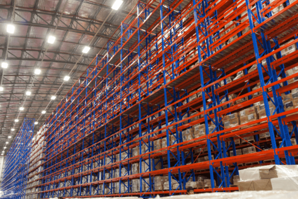 Warehouse racking solutions supplied by Teepee Materials Handling